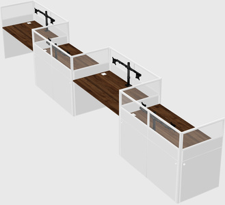 Rectangular cubicles