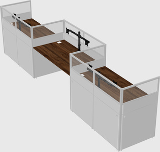 Rectangular cubicles