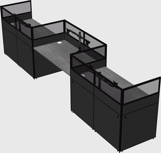 Rectangular cubicles