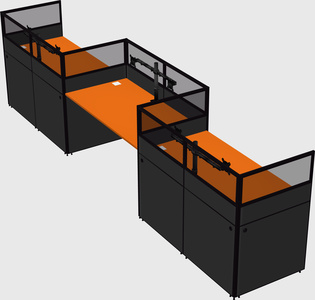 Cabines rectangulaires