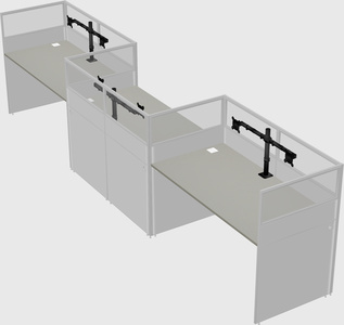 Rectangular cubicles