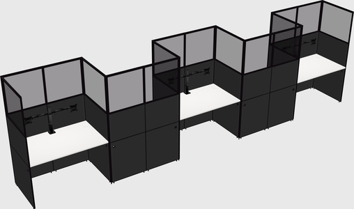 Rectangular cubicles