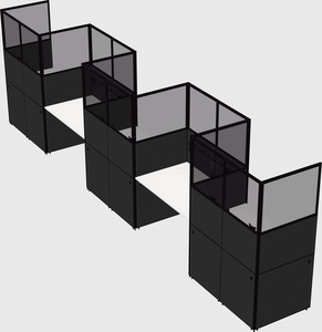 Rectangular cubicles