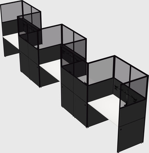 Rectangular cubicles