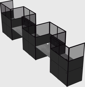 Rectangular cubicles
