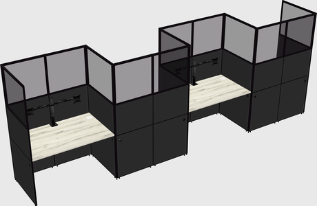 Rectangular cubicles