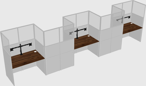 Rectangular cubicles