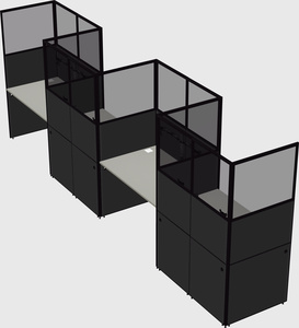 Rectangular cubicles