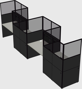 Rectangular cubicles