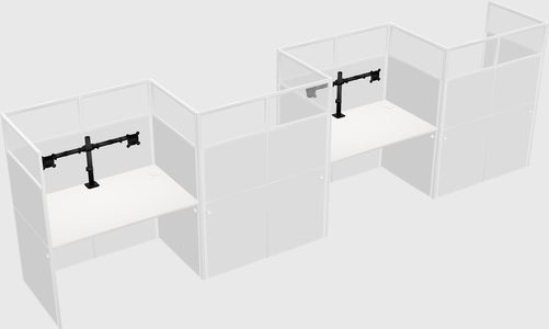 Rectangular cubicles