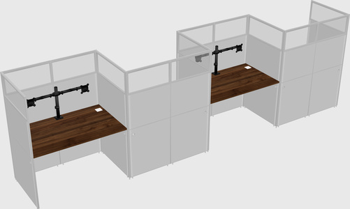 Rectangular cubicles