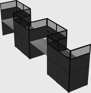 Cabines rectangulaires