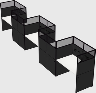 Rectangular cubicles