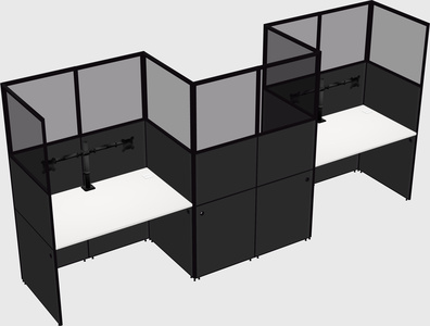 Rectangular cubicles