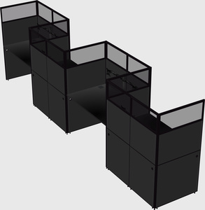 Rectangular cubicles