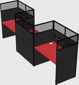 Rectangular cubicles