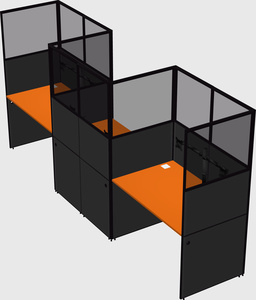 Rectangular cubicles