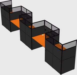 Cabines rectangulaires