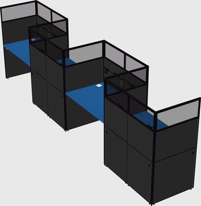 Cabines rectangulaires