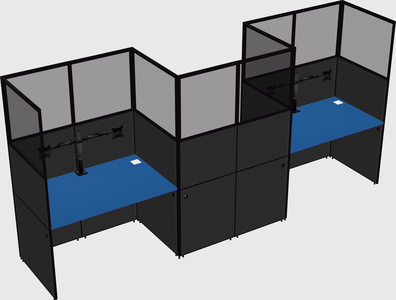 Rectangular cubicles