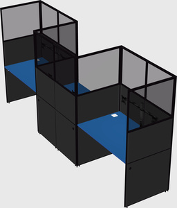 Rectangular cubicles