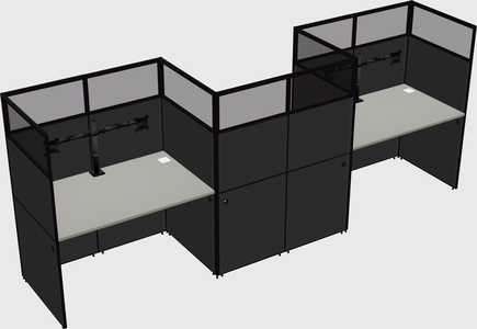 Rectangular cubicles