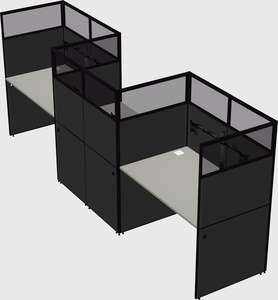 Rectangular cubicles