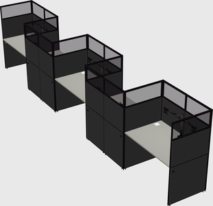 Rectangular cubicles