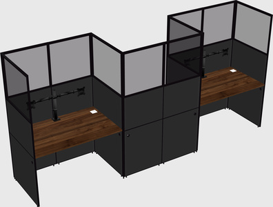 Rectangular cubicles