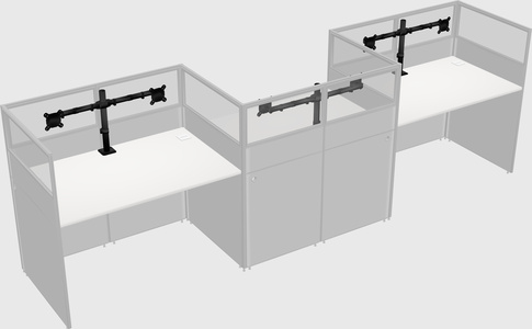 Rectangular cubicles