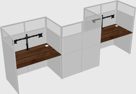 Rectangular cubicles
