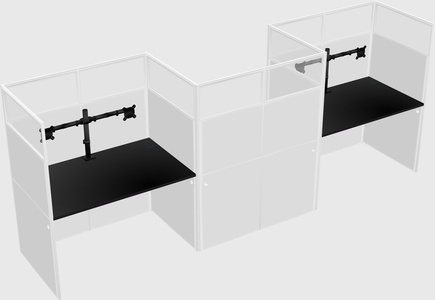 Rectangular cubicles