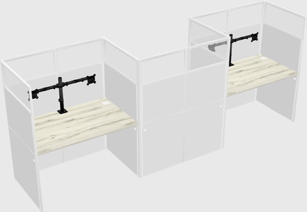 Rectangular cubicles