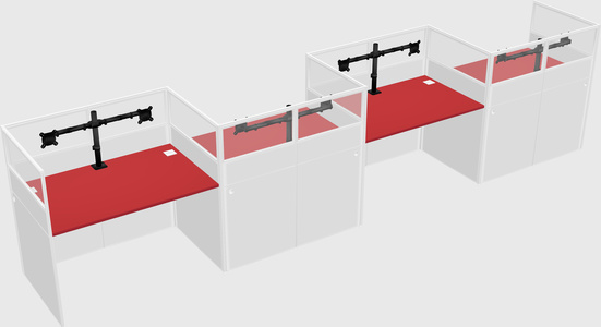 Rectangular cubicles