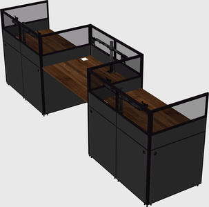 Cabines rectangulaires