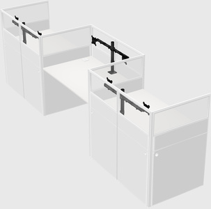 Rectangular cubicles
