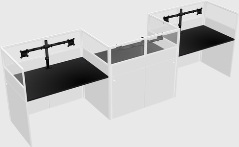 Cabines rectangulaires