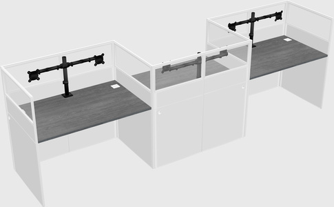 Cabines rectangulaires