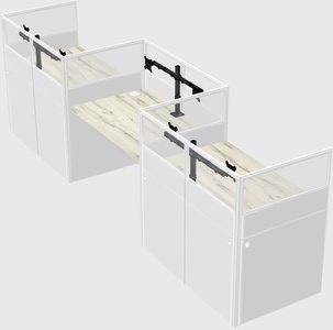 Rectangular cubicles