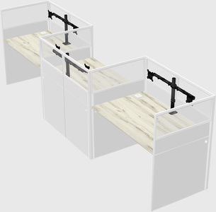 Rectangular cubicles