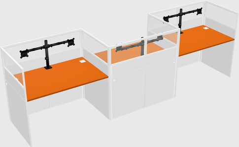 Rectangular cubicles