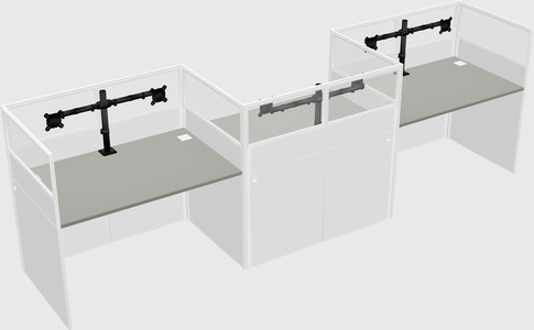 Cabines rectangulaires