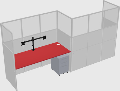 Rectangular cubicles