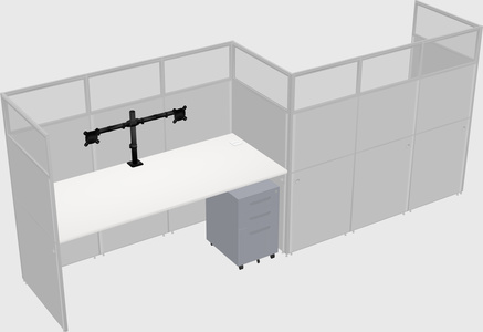 Rectangular cubicles