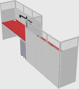 Rectangular cubicles
