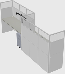 Rectangular cubicles
