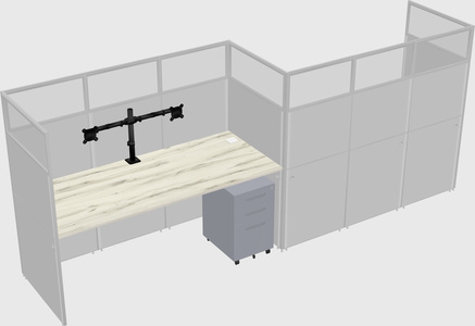 Rectangular cubicles