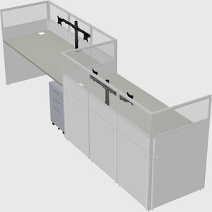 Rectangular cubicles