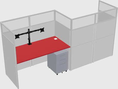 Rectangular cubicles