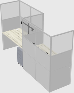 Rectangular cubicles
